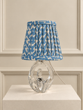 Antique French Sculptural Crystal Table Lamp