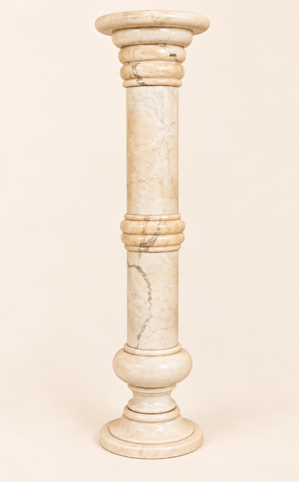 Antique French Marble Pillar