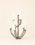 French Vintage Metal Branch Candelabra