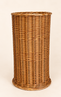 Antique French Wicker Umbrella Basket