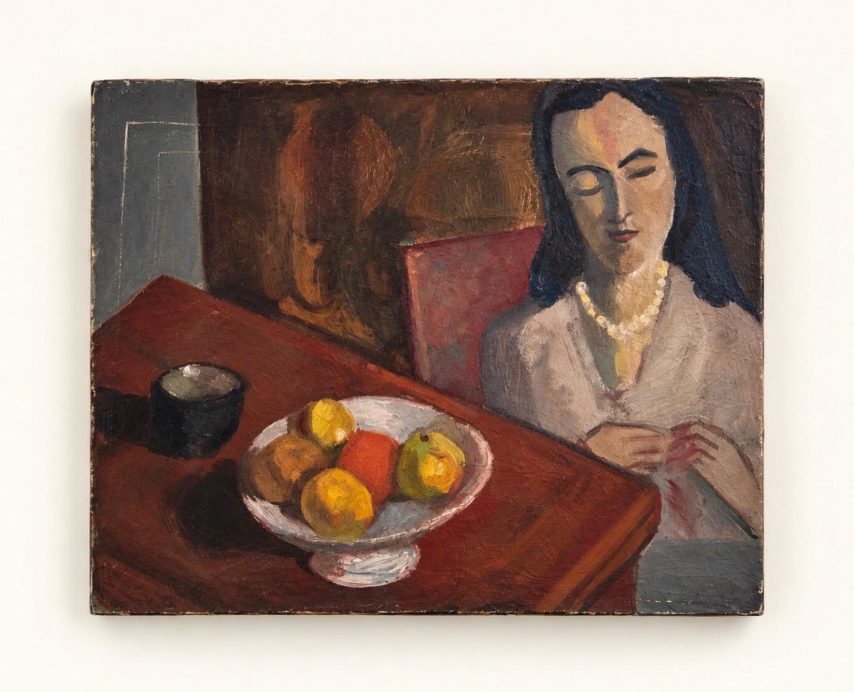 Petit Déjeuner - French Figurative Painting