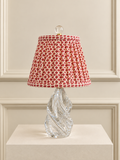 Antique French Twisted Crystal Table Lamp